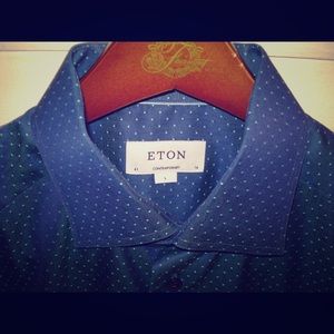 ETON Contemporary Fit Twill 16 41